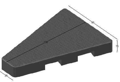 Isleta HA 130x95x26x16