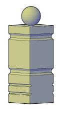 Poste 120CM