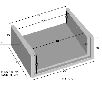 Canal Bajante 100x100x40x34