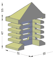 Aspirador Pirámide 50×50