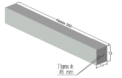 Dintel 13×11 H-350