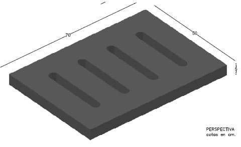 Reja HA 70x50x5