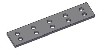 Reja Hormigón 100x21x3 (para canal de 17x23x100)
