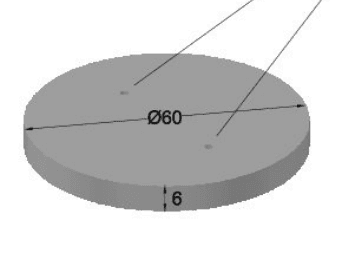 Tapa de Pozo, Ø60×6