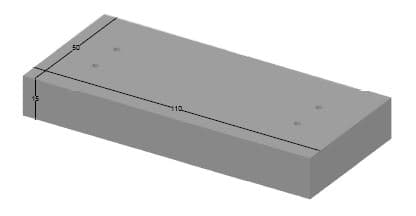 Tapa HA 110x50x15