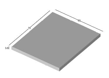 Tapa HA Nicho 60x70x3.5